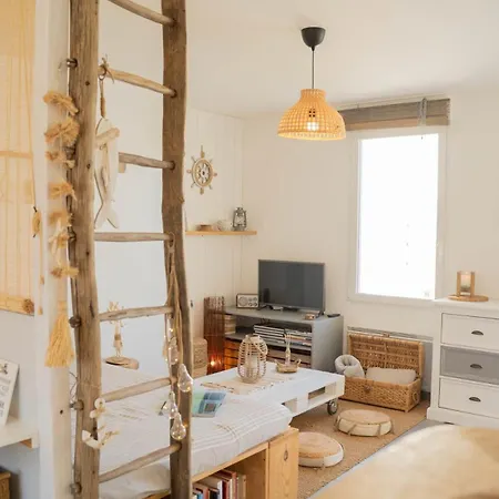 Maison Avec Fauteuil Suspendu Et Lit De Jour Pres De La En Vendee Ferienhaus Bouin (Vendee)